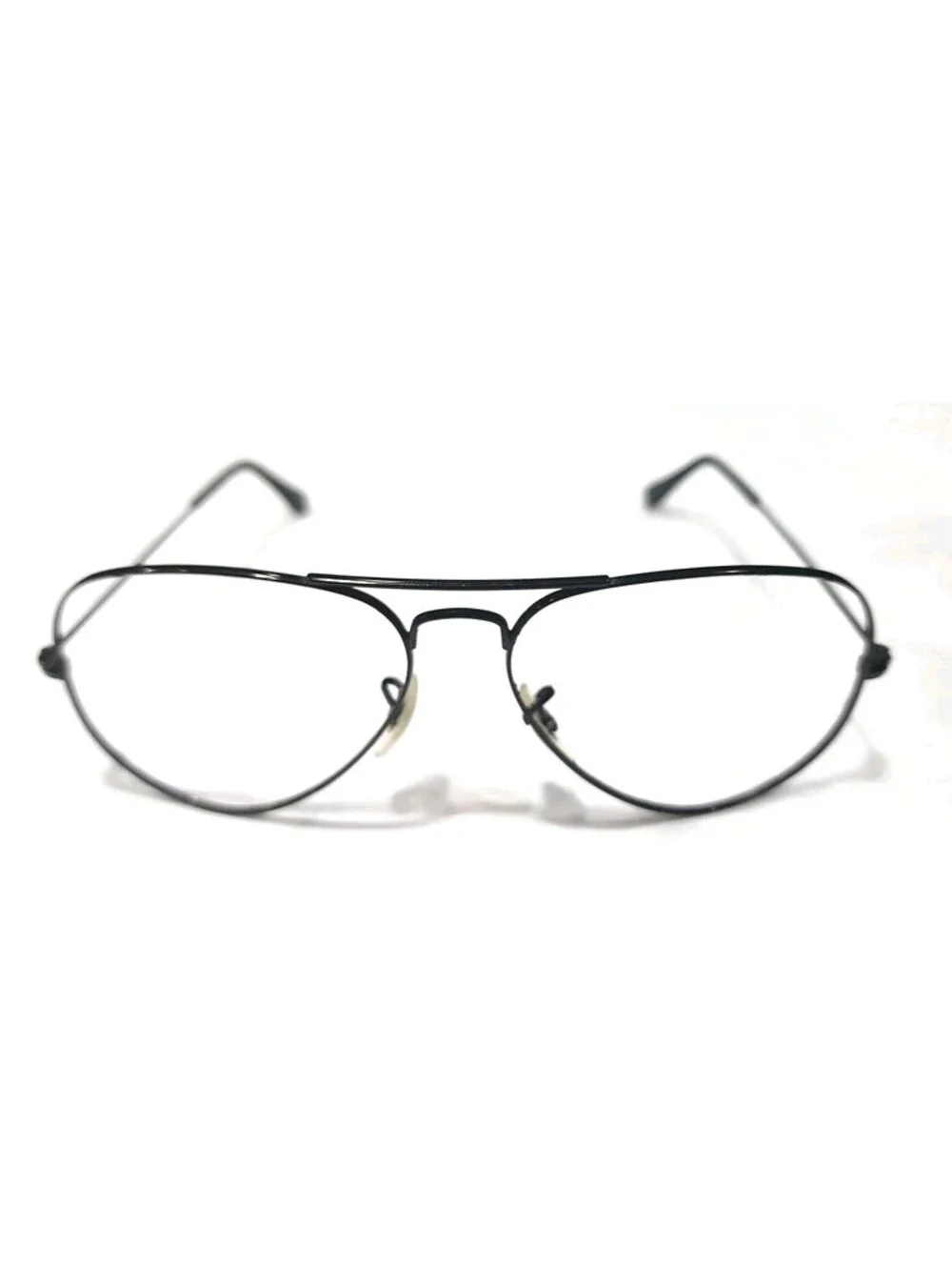Ray Ban RB3025 L2823 No Lenses Aviator Black Sunglasses Frame 58-14 135 Italy